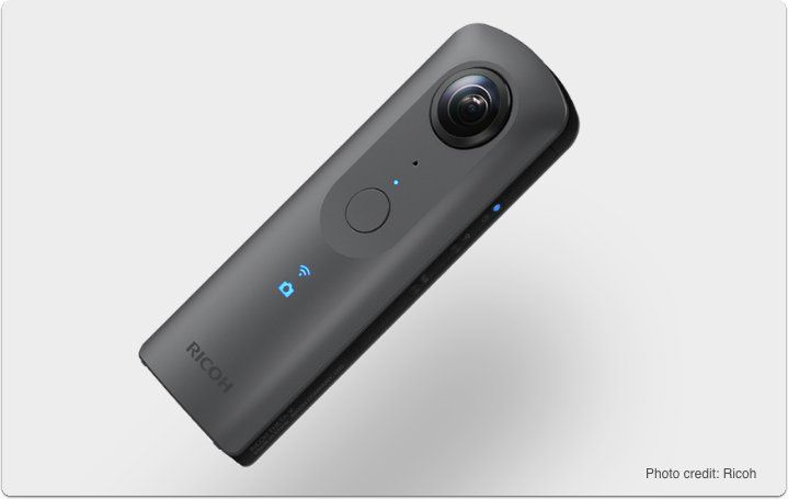 Introducing: Ricoh "Theta V Plugin" App For Wireless Pano Transfers To Your GoThru Account