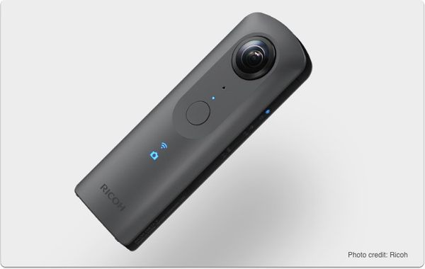 Introducing: Ricoh "Theta V Plugin" App For Wireless Pano Transfers To Your GoThru Account