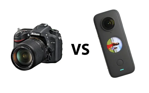 360 Cameras vs DSLR Cameras